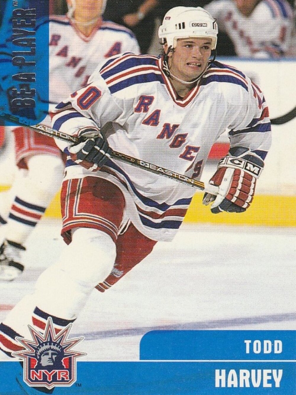 Todd Harvey - 1999 In The Game NHL Hockey Card